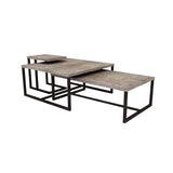 LH Imports Irondale Square Coffee Table IDA032