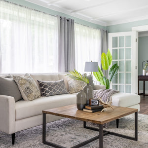 LH Imports Irondale Square Coffee Table IDA032