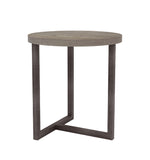 LH Imports Irondale Round Side Table IDA035