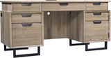 Aspenhome Harper Point Modern/Contemporary 66" Credenza Desk IHP-316-KHA