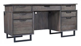 Aspenhome Harper Point Modern/Contemporary 66" Credenza & Hutch IHP-317-FSL/IHP-316-FSL