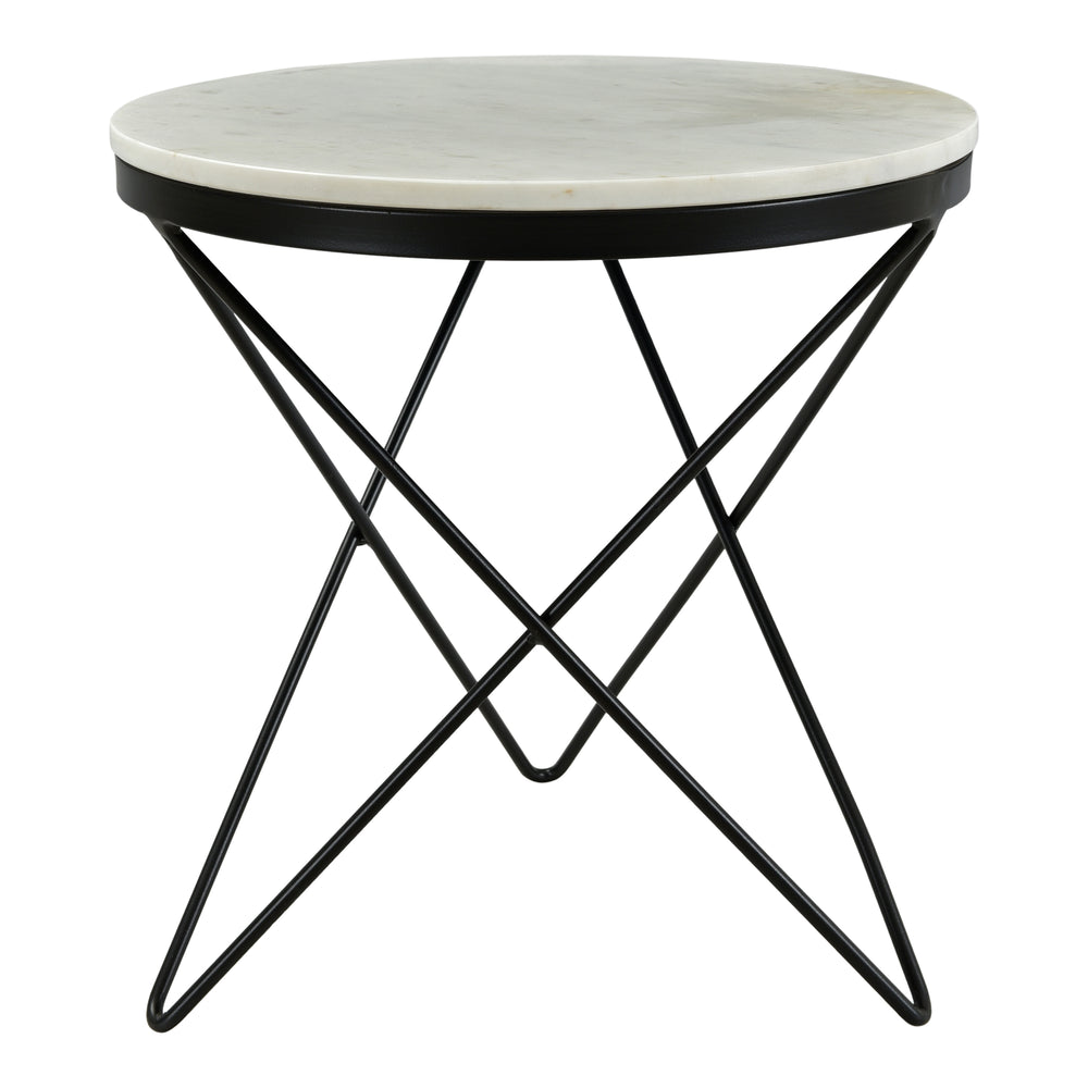 Moe's Home Haley Side Table Black Base
