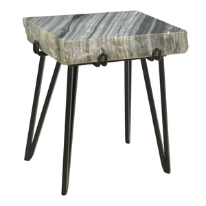 Moe's Home Alpert Accent Table Grey