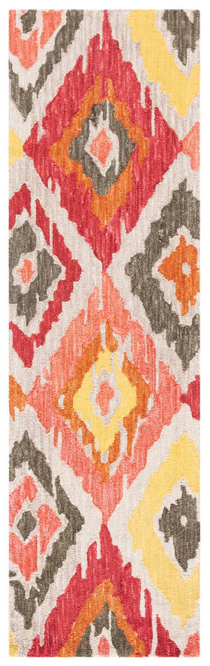 Safavieh Ikat 337 Hand Tufted Wool Contemporary Rug IKT337B-3