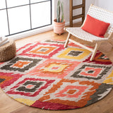 Safavieh Ikat 337 Hand Tufted Wool Contemporary Rug IKT337B-3