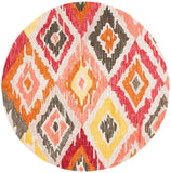 Safavieh Ikat 337 Hand Tufted Wool Contemporary Rug IKT337B-3