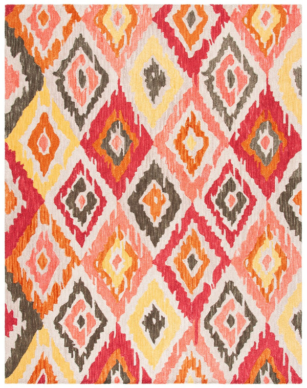 Safavieh Ikat 337 Hand Tufted Wool Contemporary Rug IKT337B-3