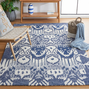Safavieh Ikat 651 Hand Tufted 80% Wool/20% Cotton Rug IKT651M-8