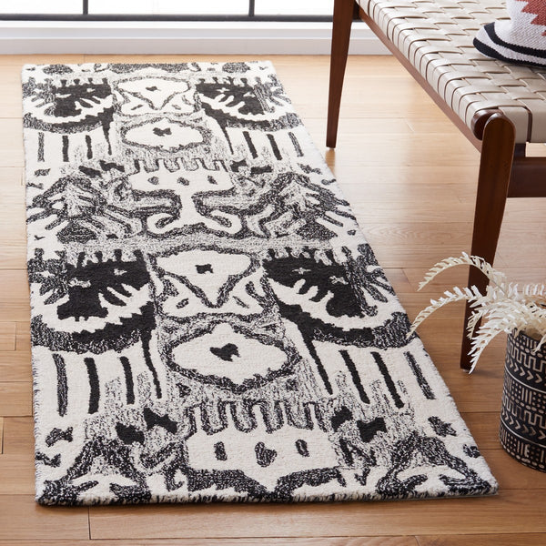 Safavieh Ikat 651 Hand Tufted 80% Wool/20% Cotton Rug IKT651Z-8