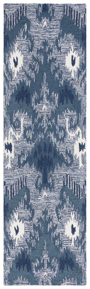 Safavieh Ikat 652 Hand Tufted 80% Wool/20% Cotton Rug IKT652M-8