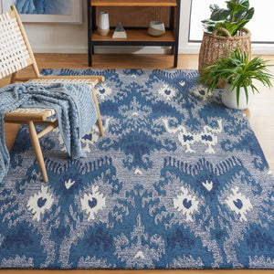 Safavieh Ikat 652 Hand Tufted 80% Wool/20% Cotton Rug IKT652M-8