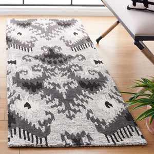 Safavieh Ikat 652 Hand Tufted 80% Wool/20% Cotton Rug IKT652Z-8