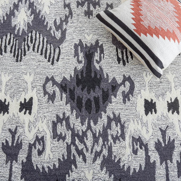 Safavieh Ikat 652 Hand Tufted 80% Wool/20% Cotton Rug IKT652Z-8
