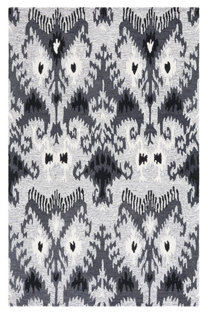 Safavieh Ikat 652 Hand Tufted 80% Wool/20% Cotton Rug IKT652Z-8