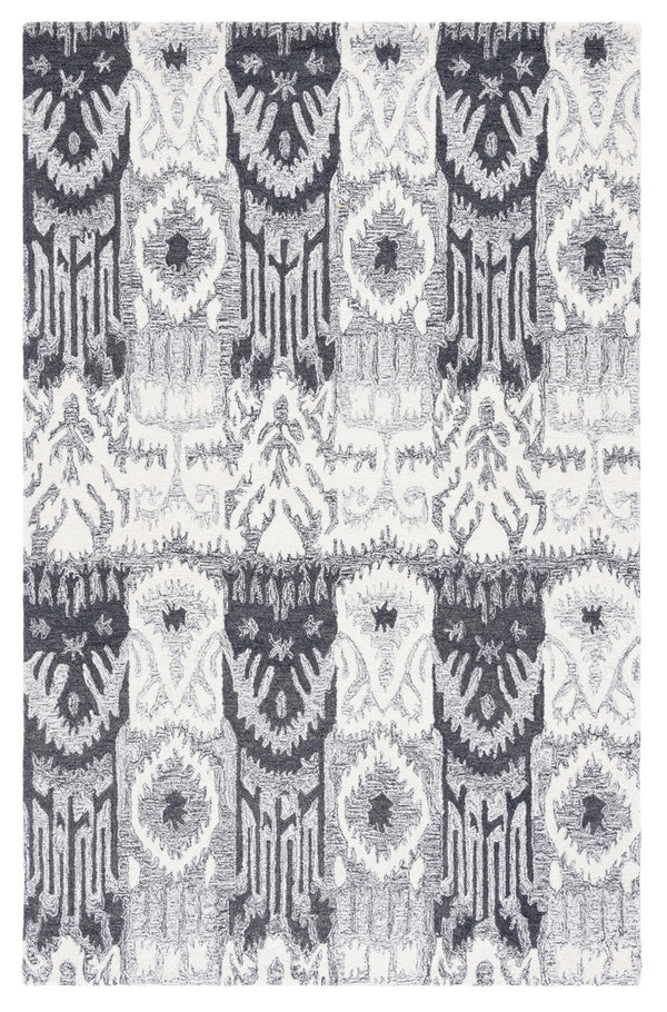 Safavieh Ikat 653 Hand Tufted 80% Wool/20% Cotton Rug IKT653Z-8