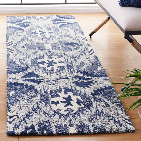 Safavieh Ikat 654 Hand Tufted 80% Wool/20% Cotton Rug IKT654M-8