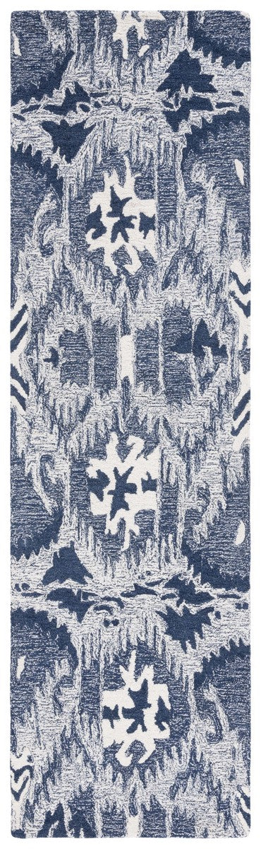 Safavieh Ikat 654 Hand Tufted 80% Wool/20% Cotton Rug IKT654M-8