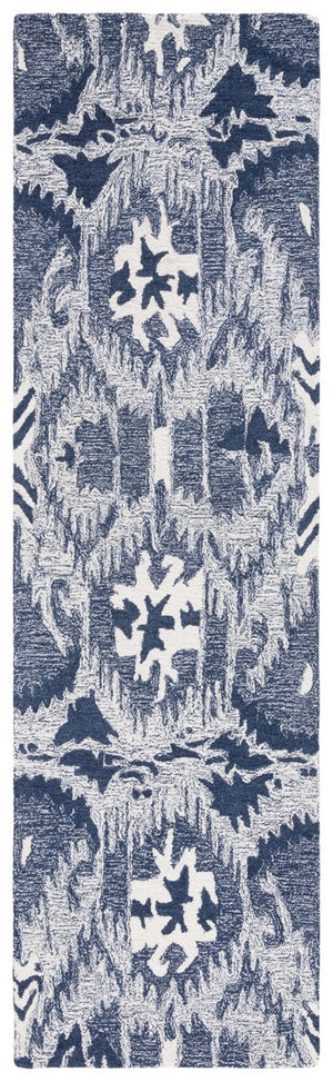 Safavieh Ikat 654 Hand Tufted 80% Wool/20% Cotton Rug IKT654M-8