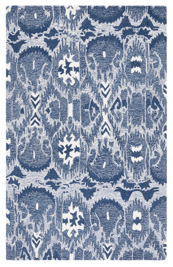 Safavieh Ikat 654 Hand Tufted 80% Wool/20% Cotton Rug IKT654M-8