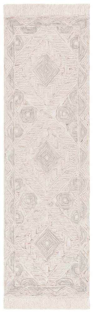 Safavieh Ikat 801 Hand Tufted 80% Wool/20% Cotton Contemporary Rug IKT801B-8