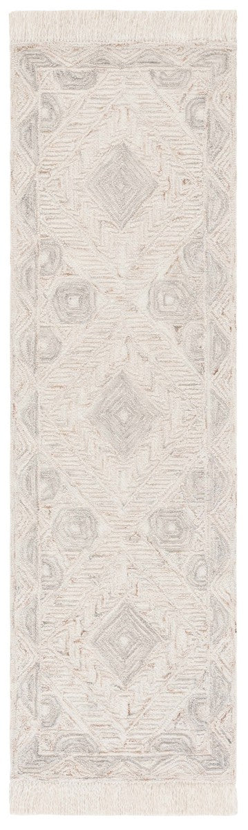 Safavieh Ikat 801 Hand Tufted 80% Wool/20% Cotton Contemporary Rug IKT801B-8