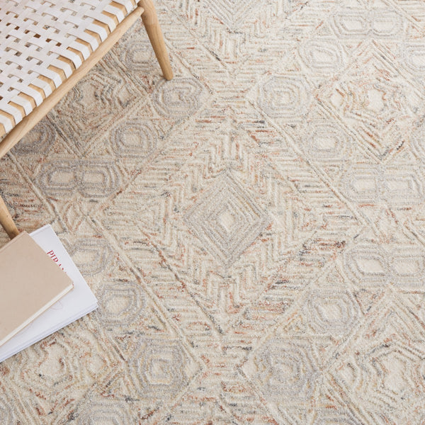 Safavieh Ikat 801 Hand Tufted 80% Wool/20% Cotton Contemporary Rug IKT801B-8