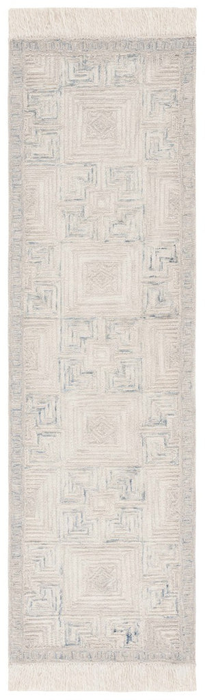 Safavieh Ikat 802 Hand Tufted 80% Wool/20% Cotton Contemporary Rug IKT802B-8