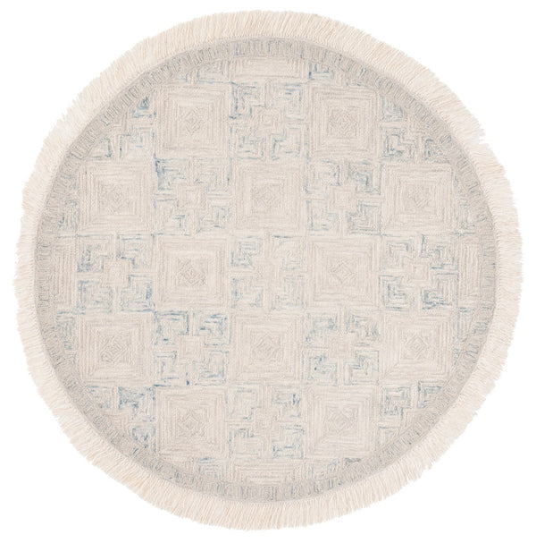Safavieh Ikat 802 Hand Tufted 80% Wool/20% Cotton Contemporary Rug IKT802B-8