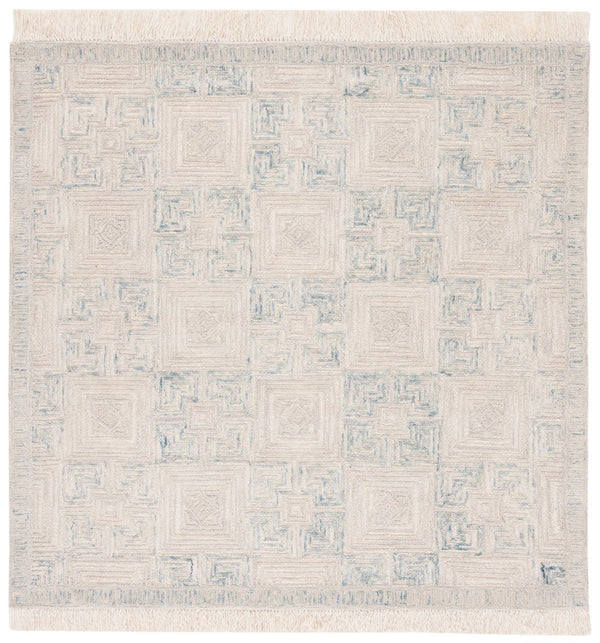 Safavieh Ikat 802 Hand Tufted 80% Wool/20% Cotton Contemporary Rug IKT802B-8