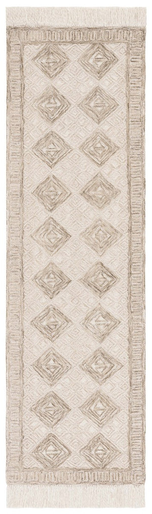 Safavieh Ikat 803 Hand Tufted 80% Wool/20% Cotton Contemporary Rug IKT803B-8