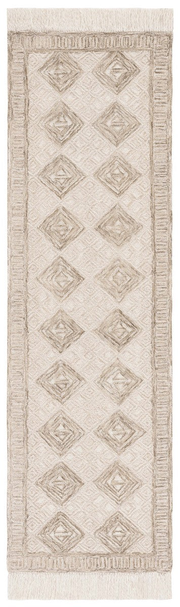 Safavieh Ikat 803 Hand Tufted 80% Wool/20% Cotton Contemporary Rug IKT803B-8