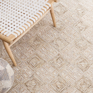 Safavieh Ikat 803 Hand Tufted 80% Wool/20% Cotton Contemporary Rug IKT803B-8