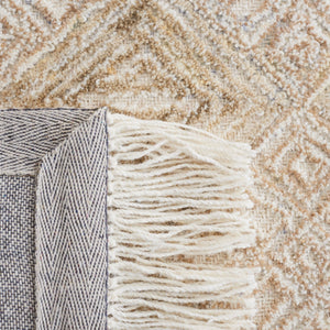 Safavieh Ikat 803 Hand Tufted 80% Wool/20% Cotton Contemporary Rug IKT803B-8
