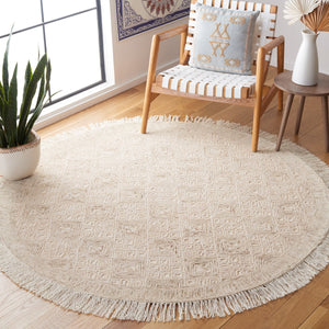 Safavieh Ikat 803 Hand Tufted 80% Wool/20% Cotton Contemporary Rug IKT803B-8
