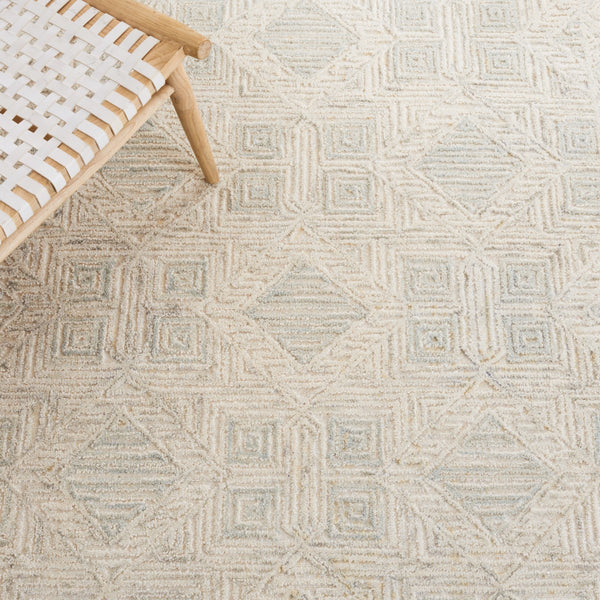 Safavieh Ikat 804 Hand Tufted 80% Wool/20% Cotton Contemporary Rug IKT804B-8