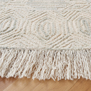 Safavieh Ikat 804 Hand Tufted 80% Wool/20% Cotton Contemporary Rug IKT804B-8