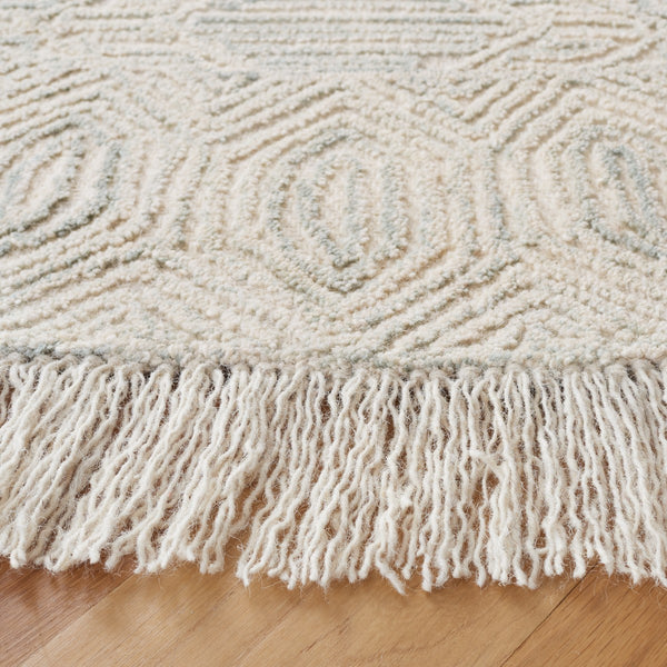 Safavieh Ikat 804 Hand Tufted 80% Wool/20% Cotton Contemporary Rug IKT804B-8