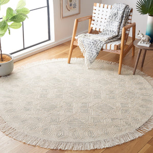 Safavieh Ikat 804 Hand Tufted 80% Wool/20% Cotton Contemporary Rug IKT804B-8