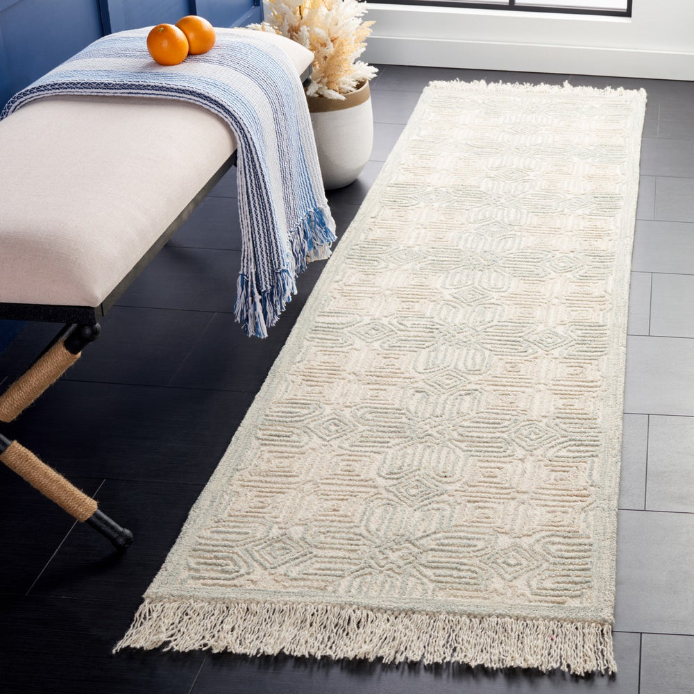 Safavieh Ikat 805 Hand Tufted 80% Wool/20% Cotton Contemporary Rug IKT805B-8