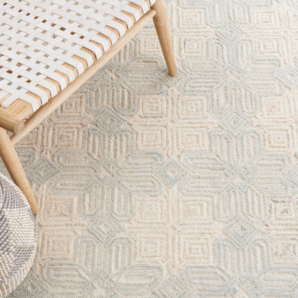 Safavieh Ikat 805 Hand Tufted 80% Wool/20% Cotton Contemporary Rug IKT805B-8