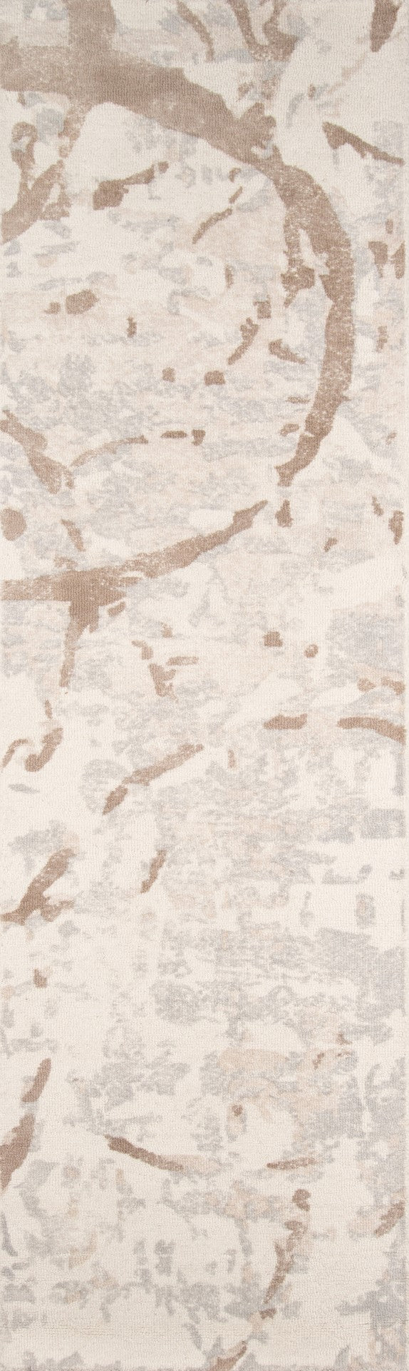 Momeni Illusions IL-01 Hand Tufted Casual Abstract Indoor Area Rug Beige 8' x 11' ILLUSIL-01BGE80B0