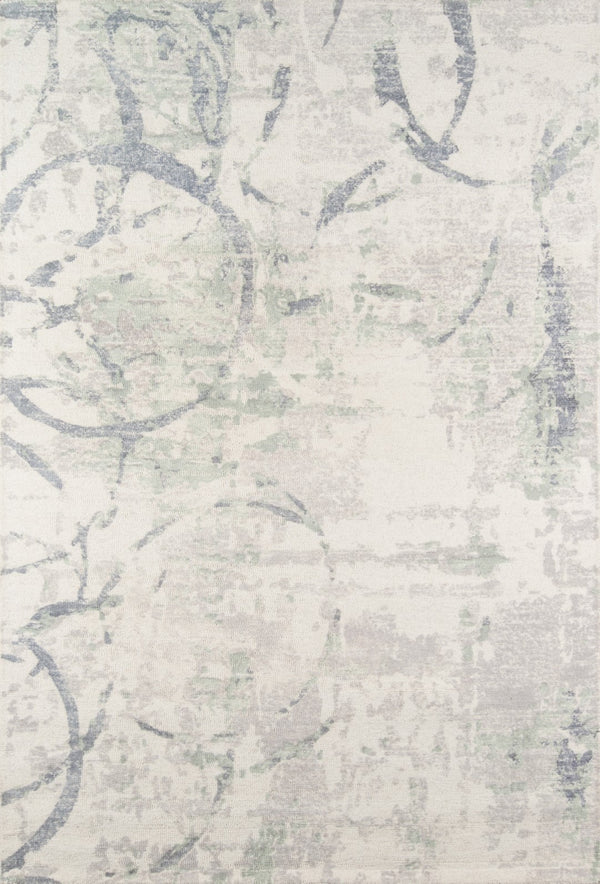 Momeni Illusions IL-01 Hand Tufted Casual Abstract Indoor Area Rug Grey 8' x 11' ILLUSIL-01GRY80B0