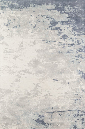 Momeni Illusions IL-03 Hand Tufted Casual Abstract Indoor Area Rug Blue 8' x 11' ILLUSIL-03BLU80B0