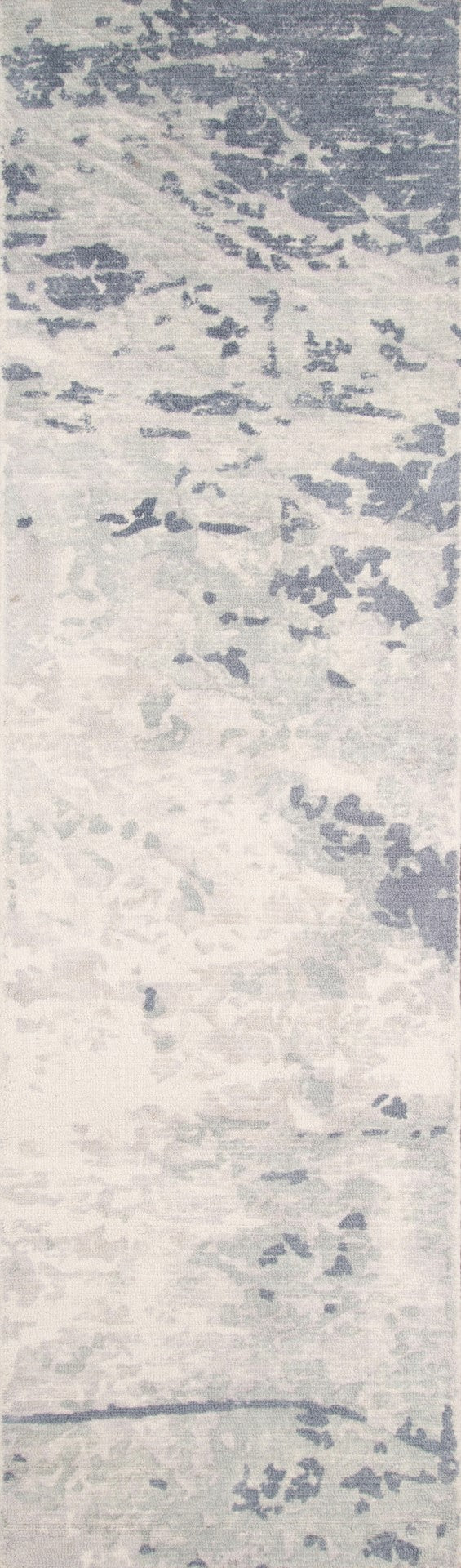 Momeni Illusions IL-03 Hand Tufted Casual Abstract Indoor Area Rug Blue 8' x 11' ILLUSIL-03BLU80B0