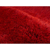 AMER Rugs Illustrations ILT-1 Shag Solid Transitional Area Rug Red 7'6" x 9'6"