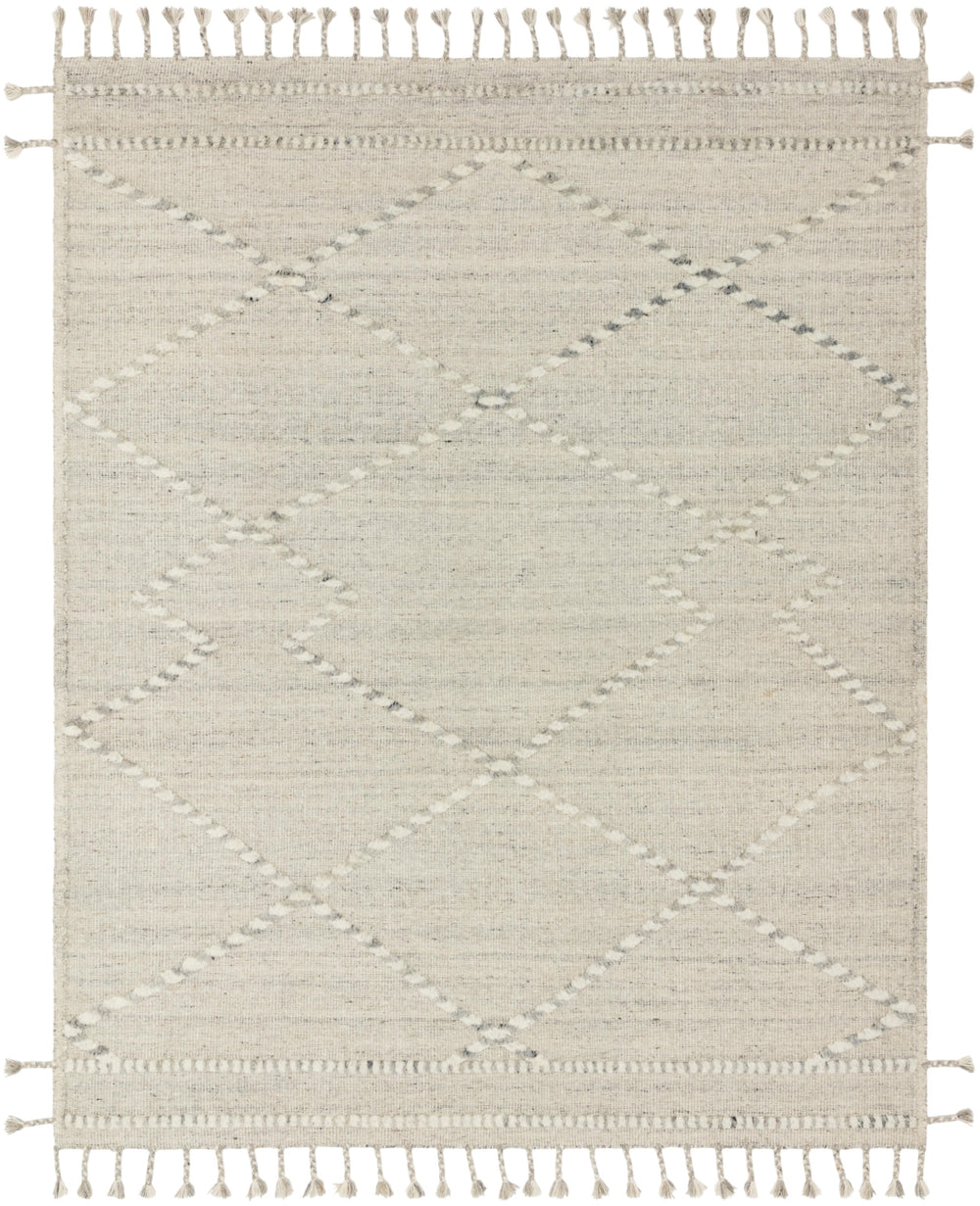 Loloi Iman IMA-03 100% Wool Pile Hand Knotted Contemporary Rug IMANIMA-03IVLC96D6