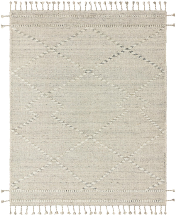Loloi Iman IMA-03 100% Wool Pile Hand Knotted Contemporary Rug IMANIMA-03IVLC96D6