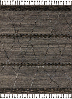 Loloi Iman IMA-04 100% Wool Pile Hand Knotted Contemporary Rug IMANIMA-04GYML96D6