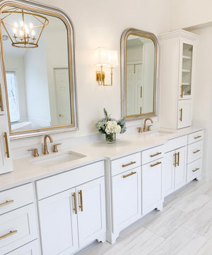 Zeugma FM104 SILVER & GOLD Louis Philippe Mirror