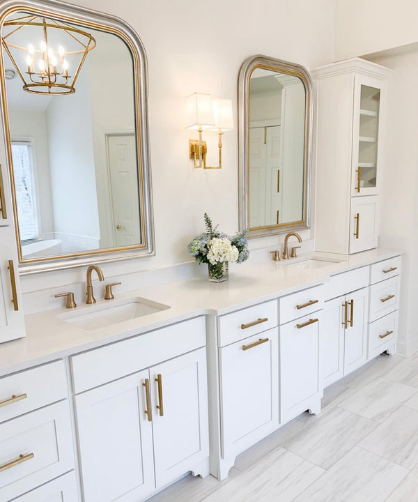 Zeugma FM104 SILVER & GOLD Louis Philippe Mirror